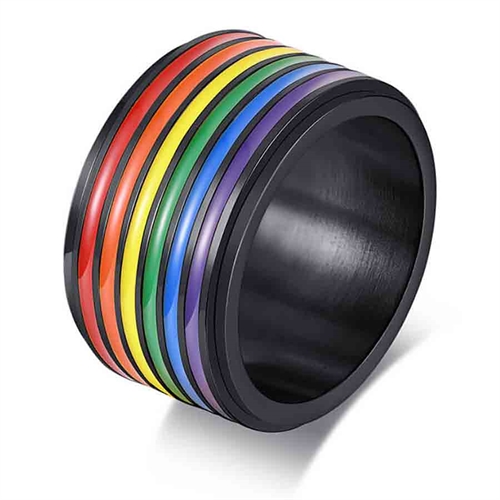 Kehräysrengas 12mm leveä / LGBT+