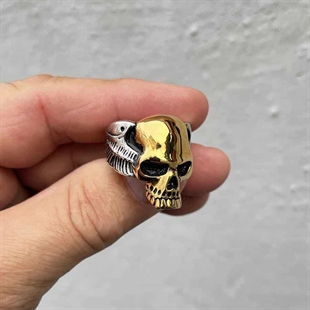 skullring bikerring