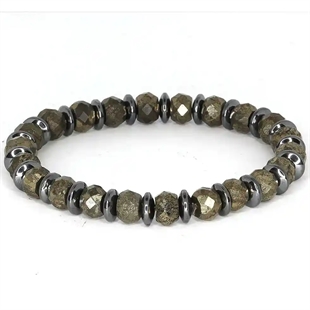 Eksklusiivinen miesten rannekoru hematiitista – 8 mm