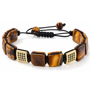 Marvey miesten rannekoru macrame