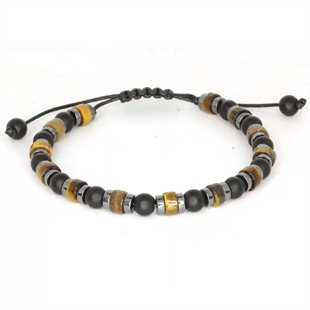 Rannekesetti – Nahkaranneke & Helmikoru maskuliinisessa designissa