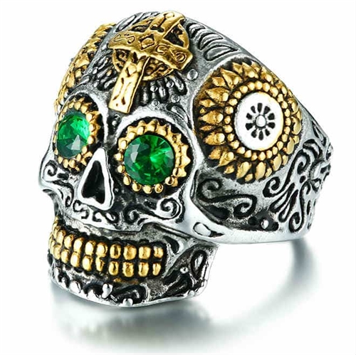 Fai Skull Ring - Biker Ring