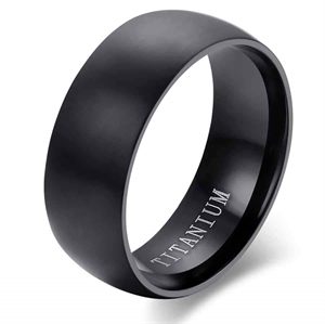 Titanium ring til mand